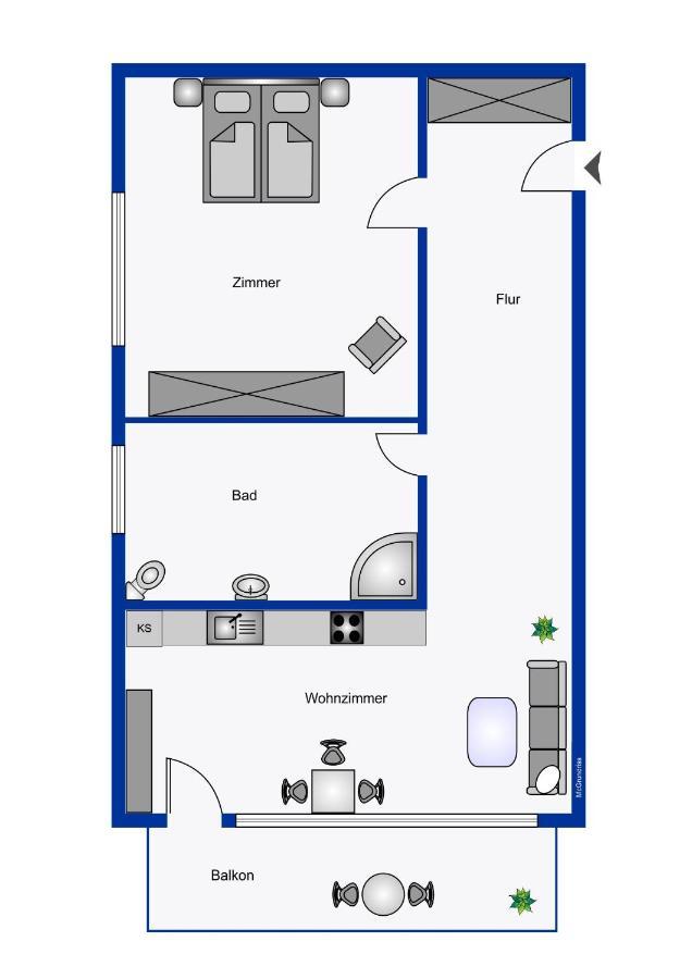 Ferienwohnung Hooge 30 Wyk auf Föhr Zewnętrze zdjęcie